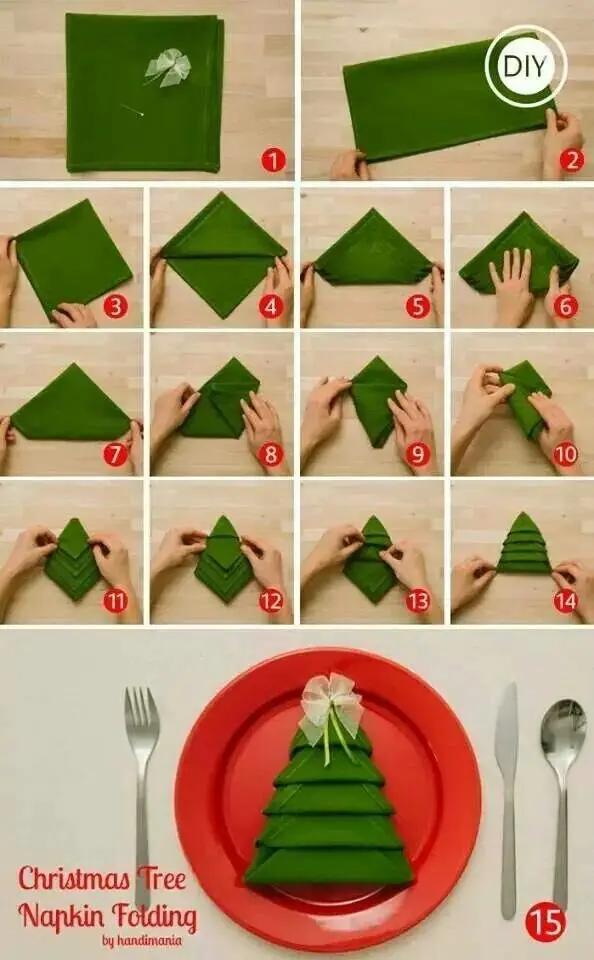 3 Simple Ways to Fold a Napkin, Napkin Folding Ideas