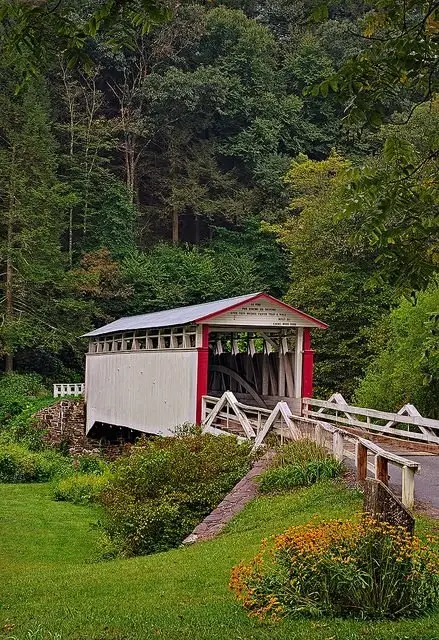 Jackson's Mill Covered Bridge, East Providence Township, Pennsylvania