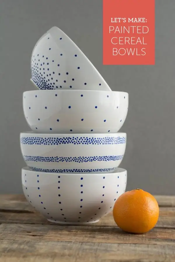 Paint a Set of Bowls