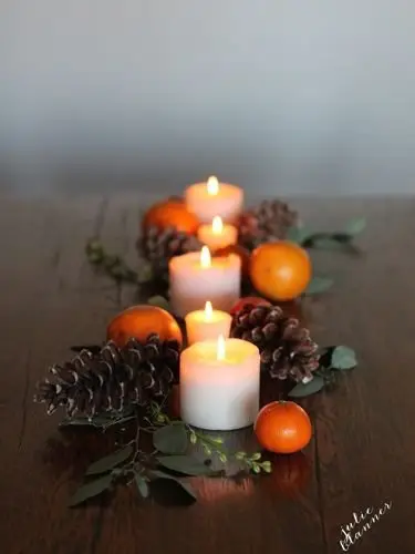 Pinecones and Clementines