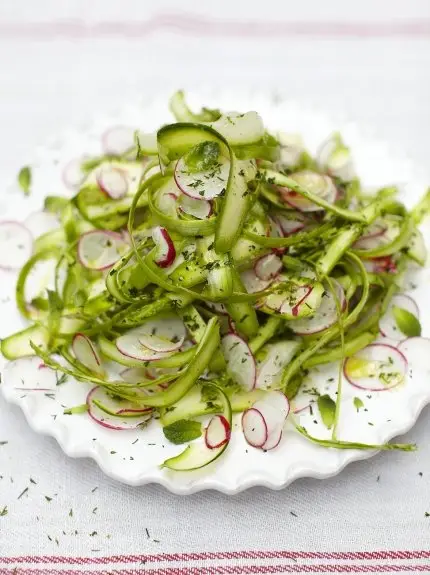 Jamie Oliver's Raw Spring Salad