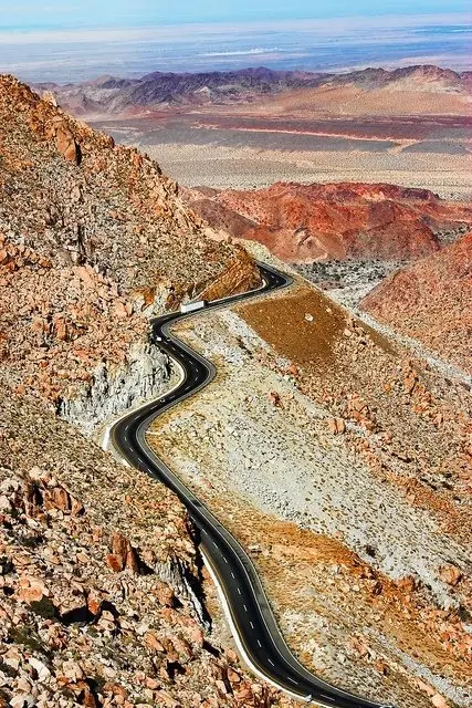 La Rumorosa Highway, Baja California, Mexico