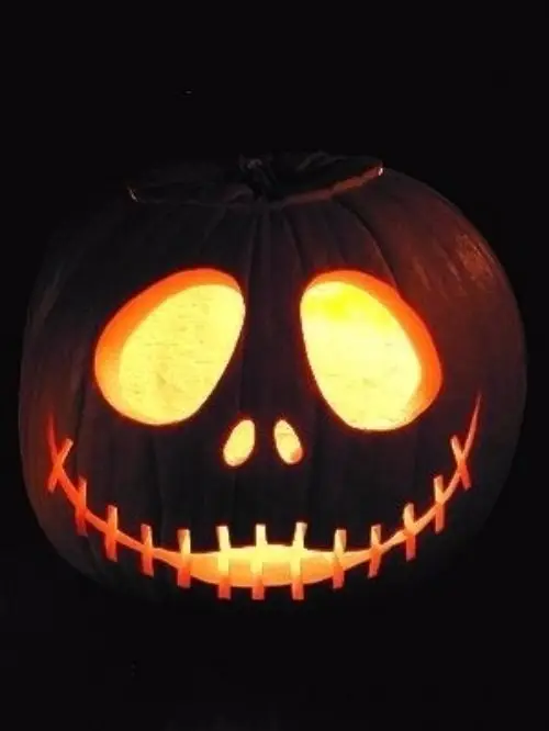 skeleton pumpkin carving ideas