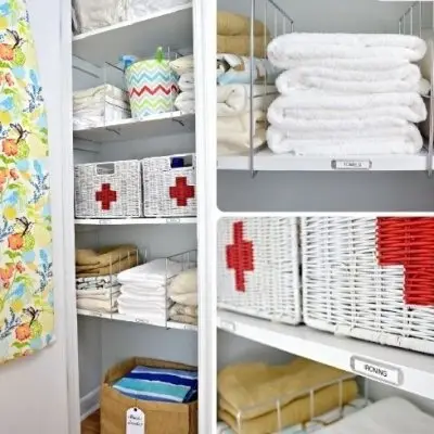 38 Ideas for Linen Closet Organization That Are Easy and Totally Doable ...