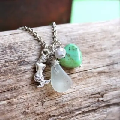 26 Pieces of Sea Glass Jewelry to Remind You of the Ocean ...