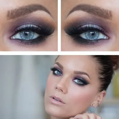 How to make blue eyes pop