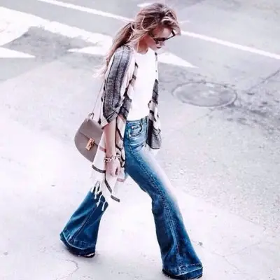 How to Rock Flared Jeans This Season ...