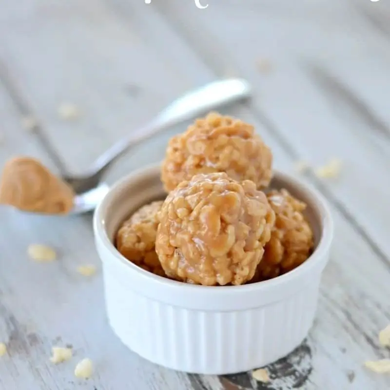 Video Guide for Tasty No Bake Peanut Butter  Balls ...
