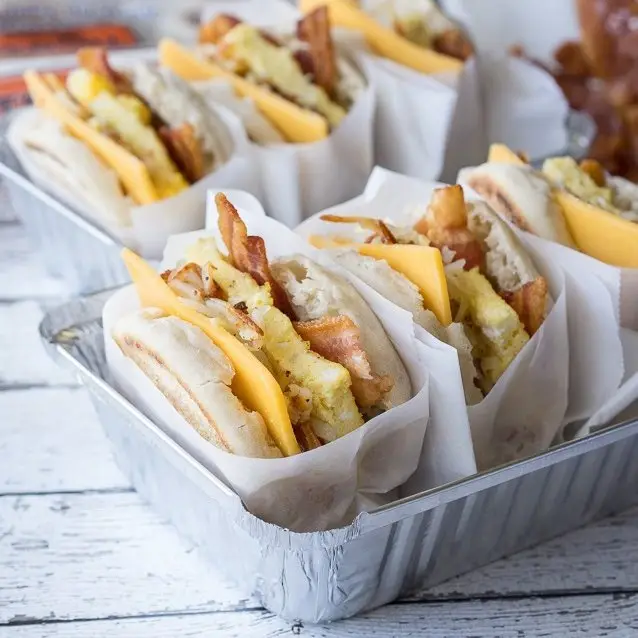 Meal Prep with These Tasty Breakfast Sandwiches when You Just Dont Have Time in the Morning for a Meal ...