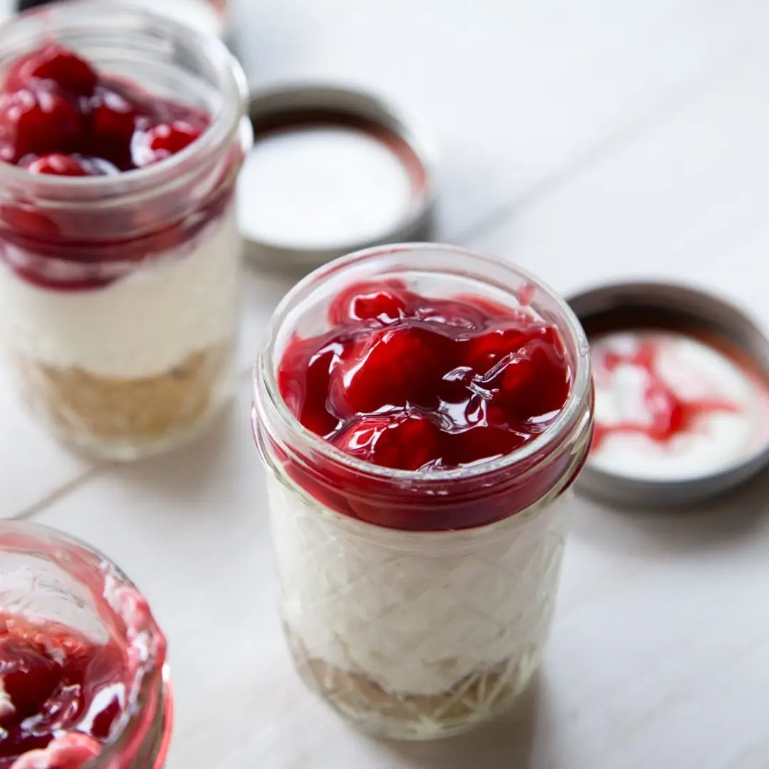 Video Recipe for Delicious  No Bake Cheesecake  in a Jar ...