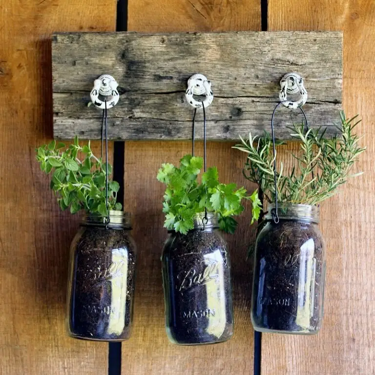 DIY Mason Jar Herb Gardening ...