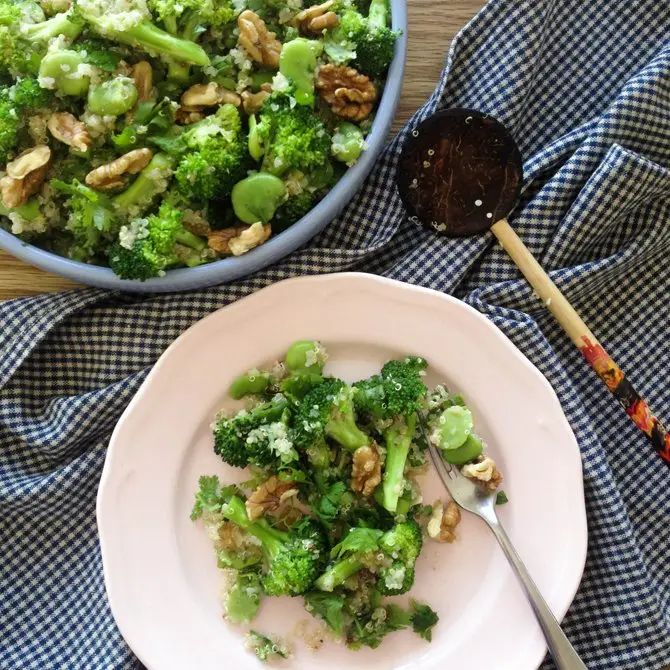Recipe for Broccoli  with Walnuts  ...