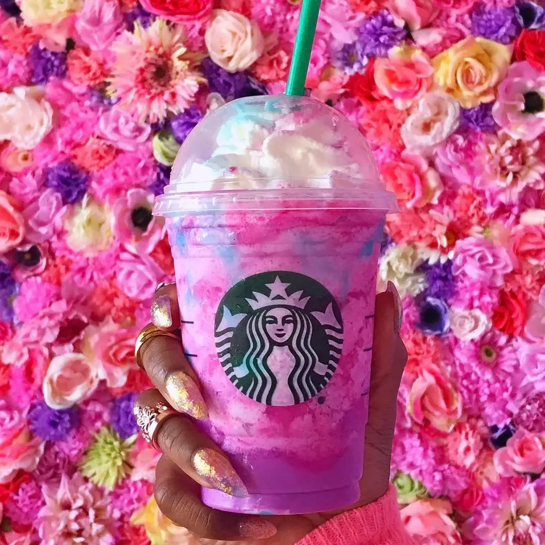 A Delicious Unicorn Frappuccino  Hack You Never Knew  You Needed in Life ...