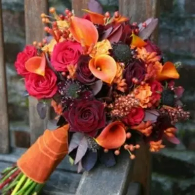 24 Stunning Fall Wedding Bouquets ...